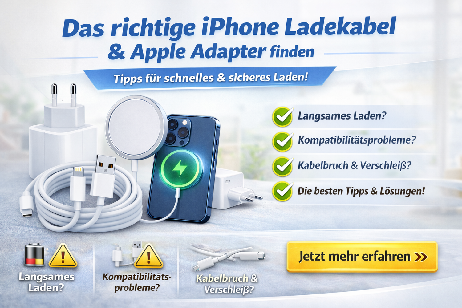 Das richtige iPhone Ladekabel finden: Warum Qualität heute wichtiger ist denn je