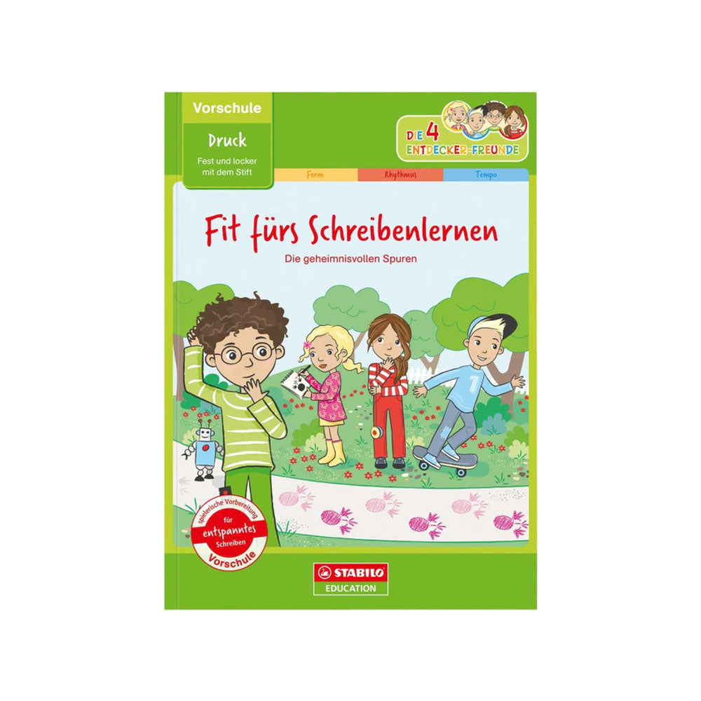 STABILO Fit fürs Schreibenlernen – Schreibmotorik-Übungsheft für die Vorschule (4–6 Jahre)