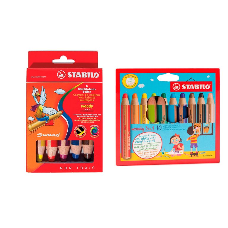 Stabilo woody 3 in 1, Set