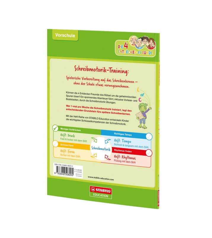 Stabilo Übungsheft Fit fürs Schreibenlernen