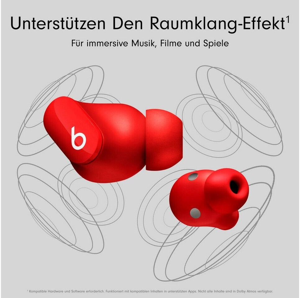Beats By Dre Studio Buds Rood