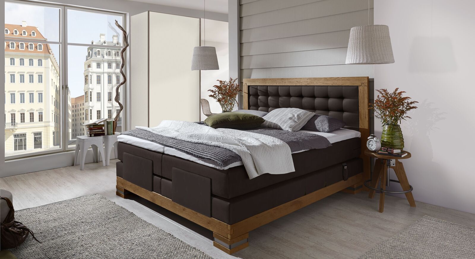 Boxspringbett "Aronia Elektro"