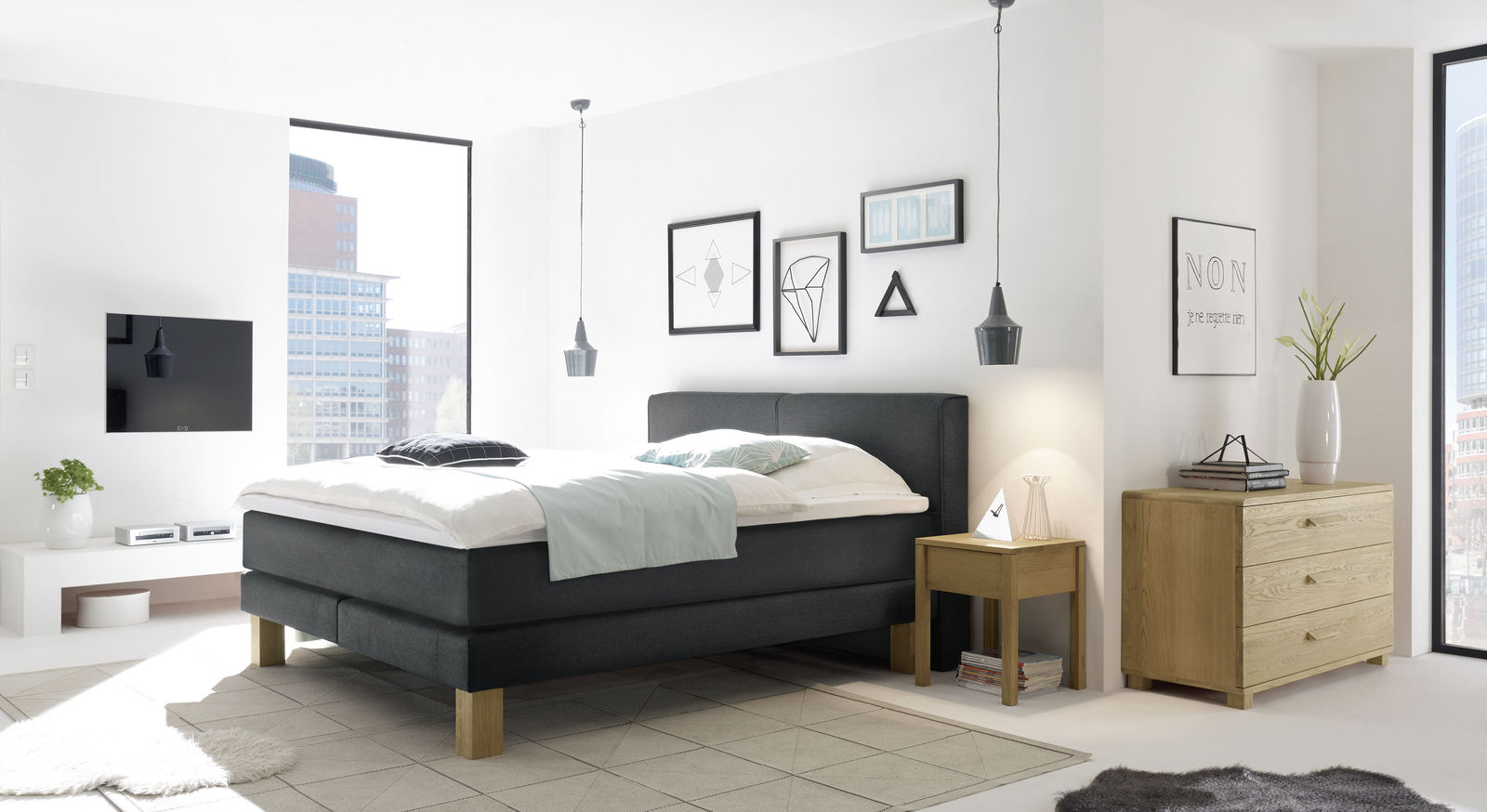 Boxspringbett "Coro"