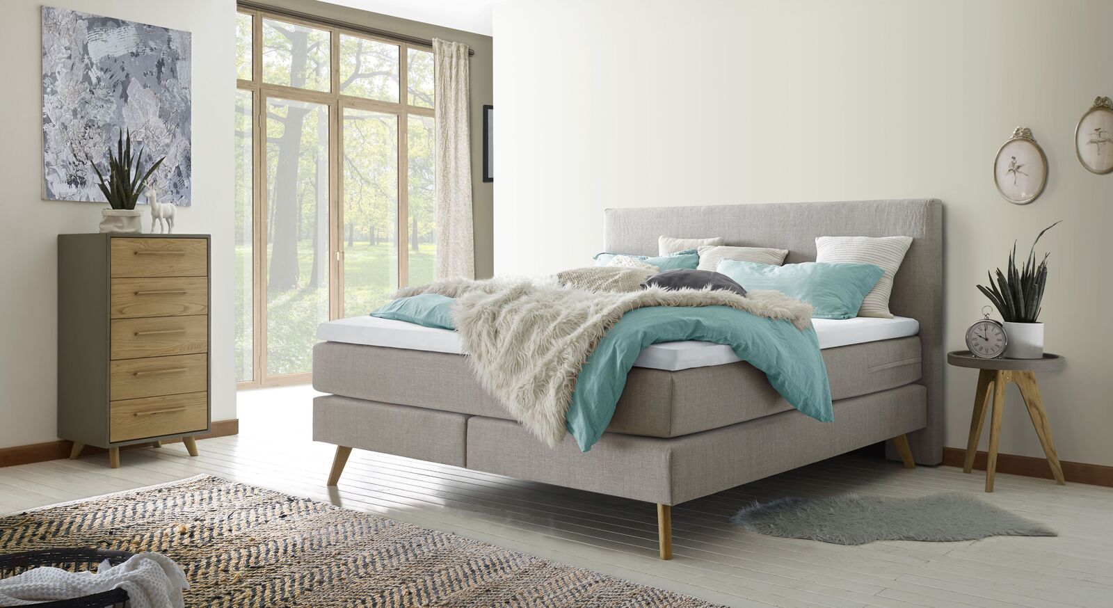 Boxspringbett "Esra"