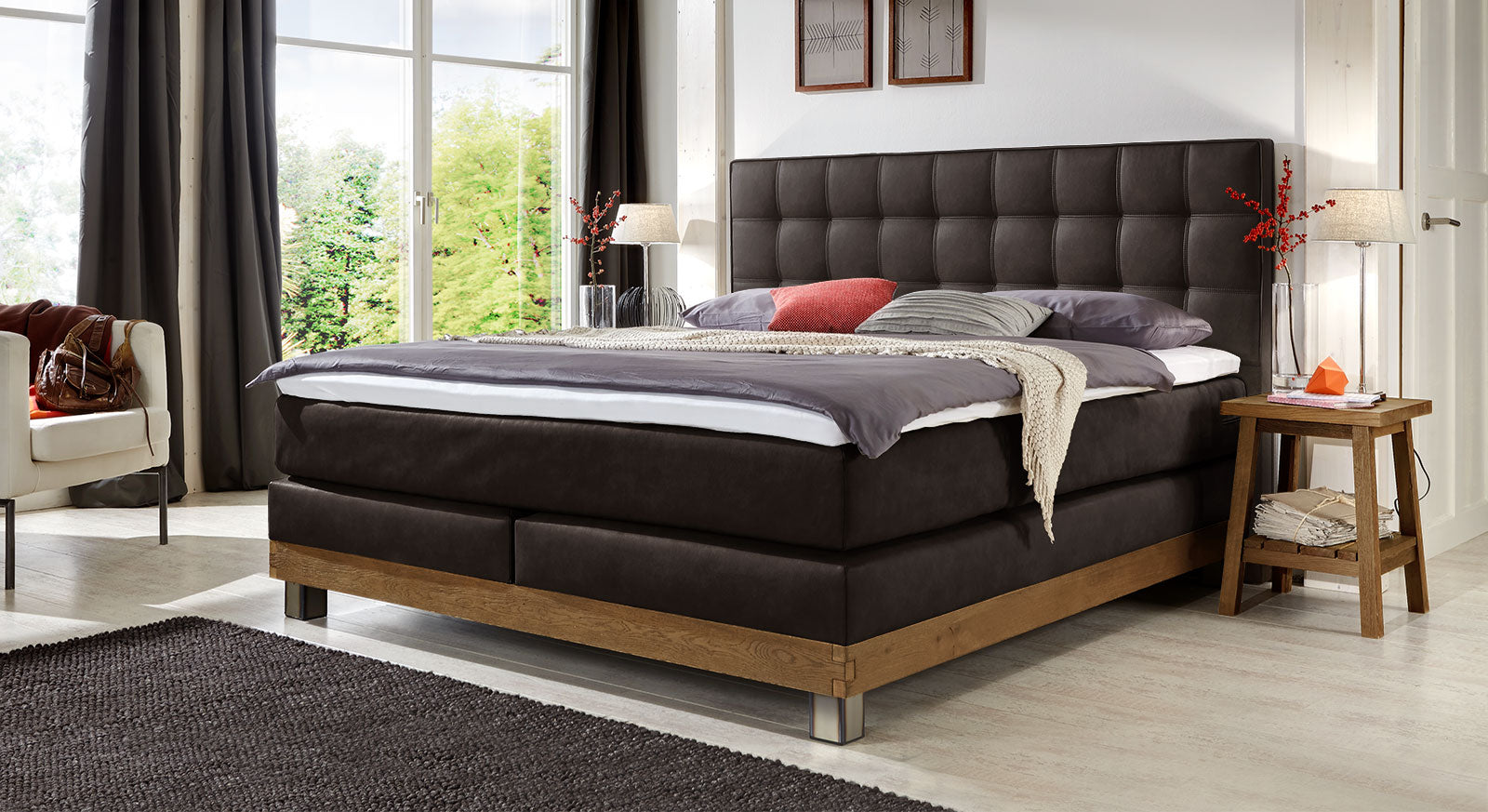 Boxspringbett "Irving"