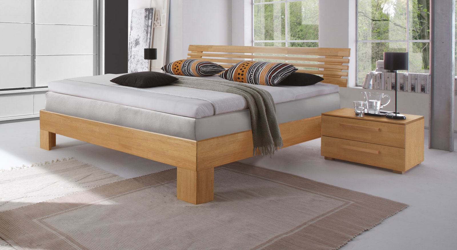 "Sardinien" überzeugt durch eine qualitativ hochwertige Verarbeitung, hier in Buche natur.