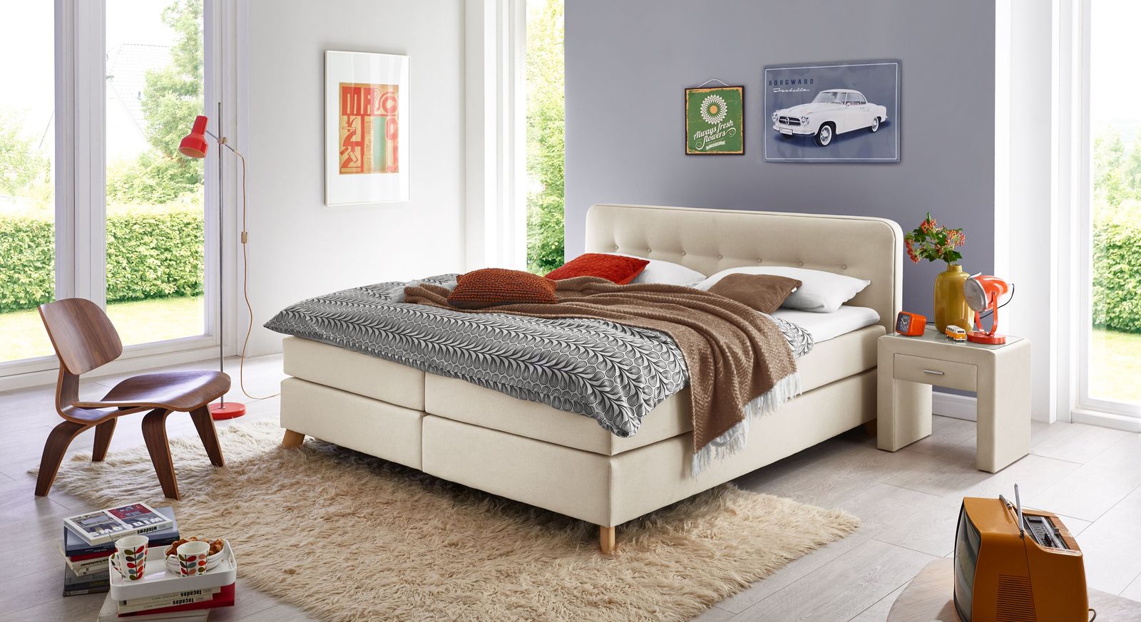Boxspringbett "Summerford"