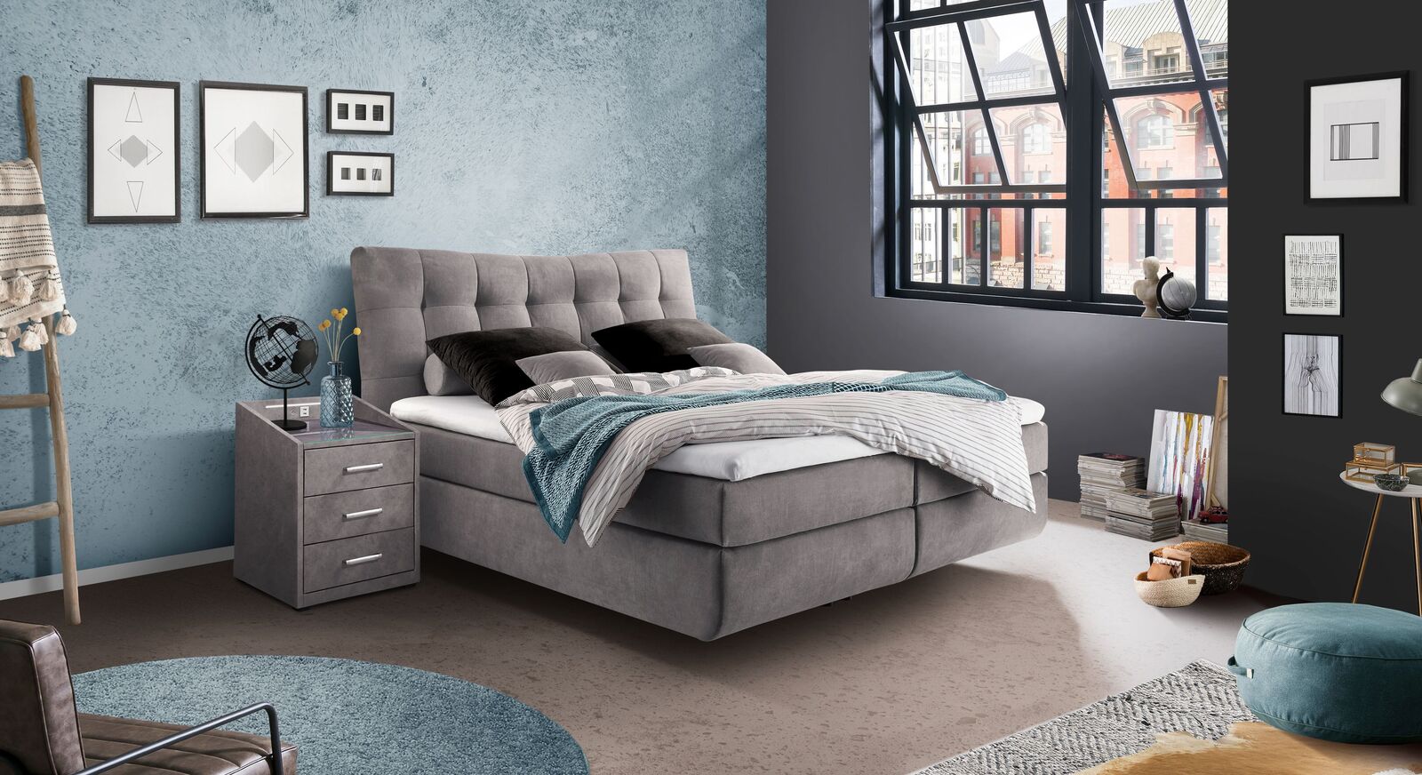 Boxspringbett "Tobin"