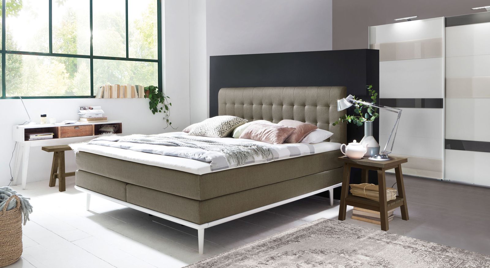 Boxspringbett "Tromello"