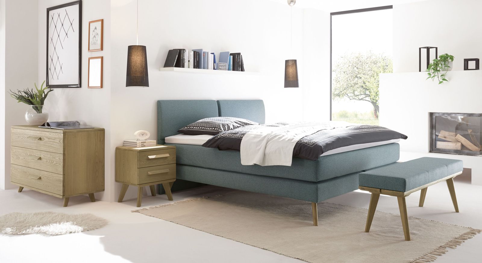 Boxspringbett "Viane"