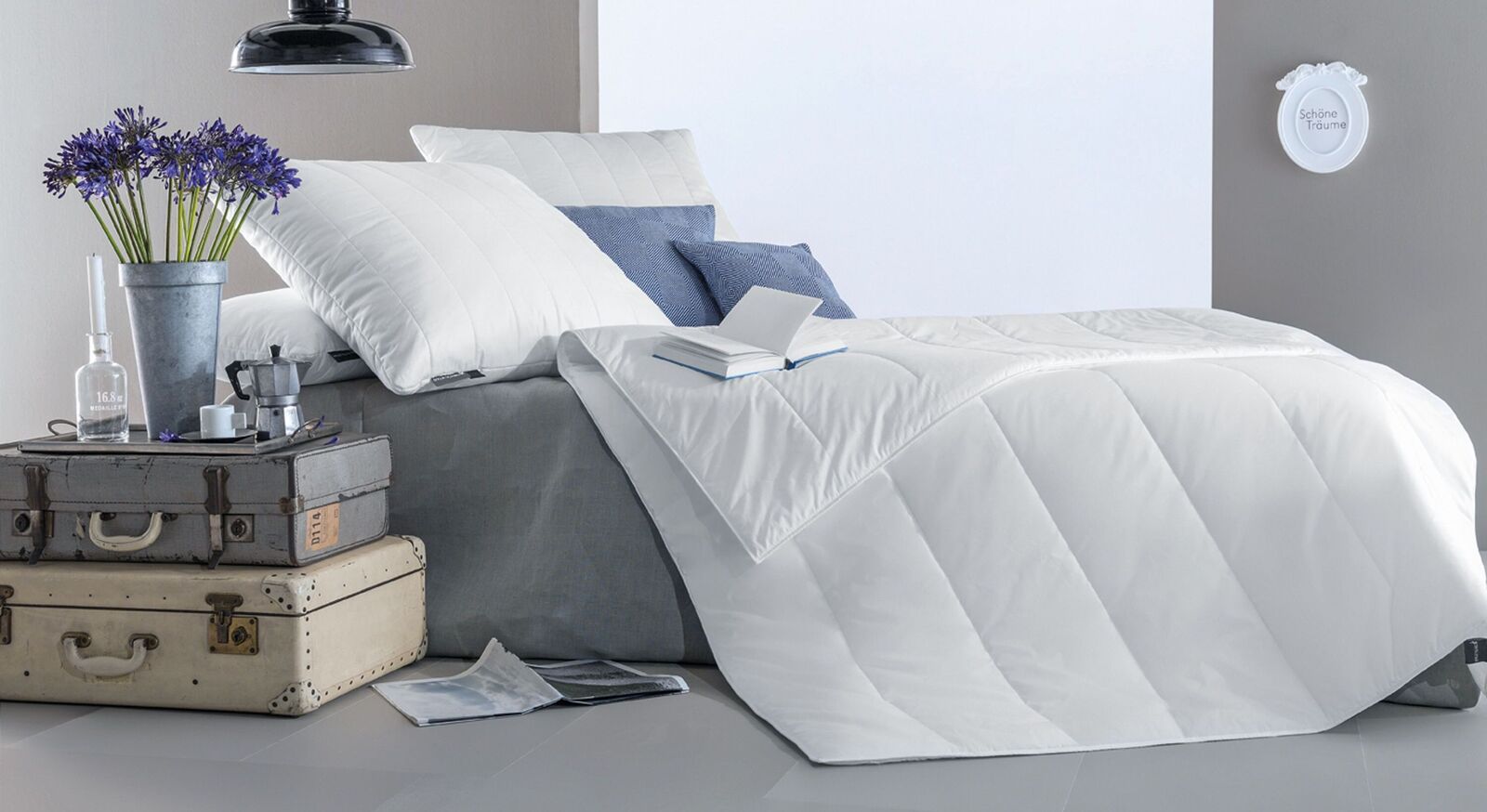 Centa-Star Markenfaser-Kombi-Bettdecke "Vital Plus" extra warm