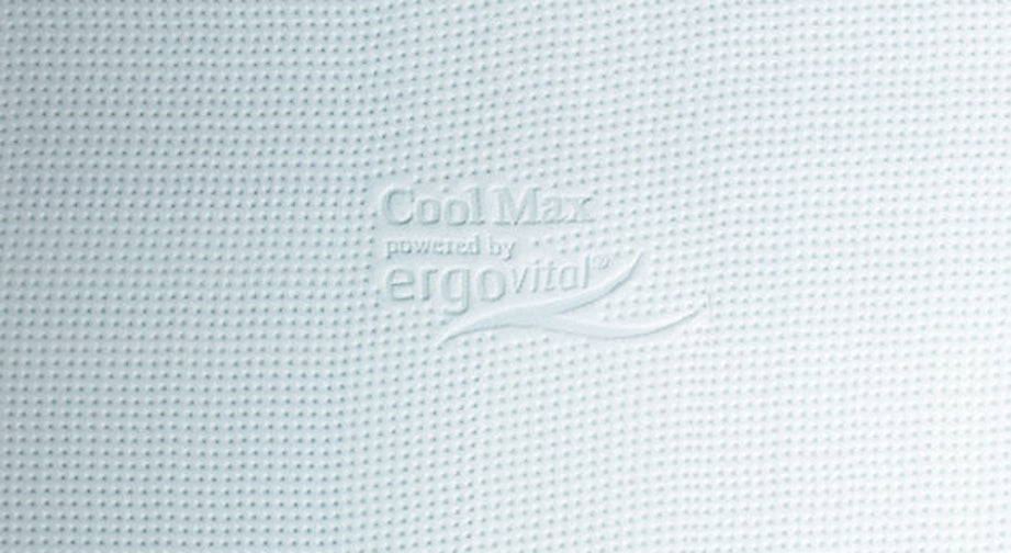 Mit dem hautsympathischen CoolMax®-Bezug wird das Bettklima perfekt reguliert.