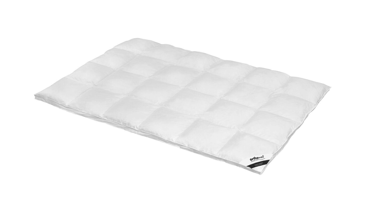 Die Daunen-Bettdecke "orthowell Premium" extra warm ist die perfekte Wahl für Personen, die im Winter schnell frieren.