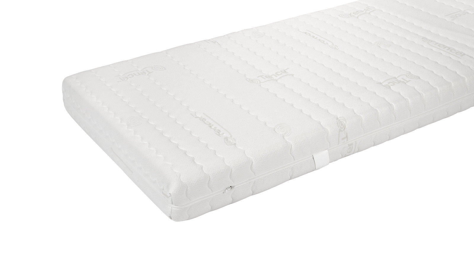 Die mittelfeste Kaltschaum-Matratze "orthowell express" mit waschbarem Doppeltuchbezug eignet sich für Personen bis 100 kg Körpergewicht.