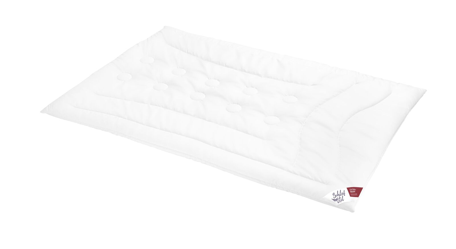 Die luxuriöse SCHLAFSTIL Cashmere-Flaum-Bettdecke "N700" extra warm ist die perfekte Wahl für eisigkalte Winternächte.