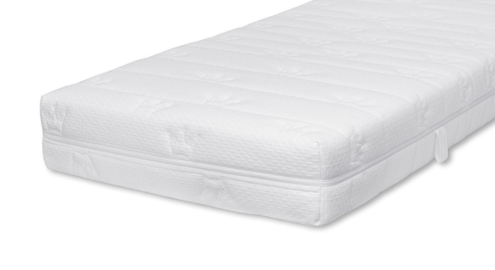 Die hochwertige Taschenfederkern-Matratze "Polar Premium" mit mittelfestem Liegegefühl.