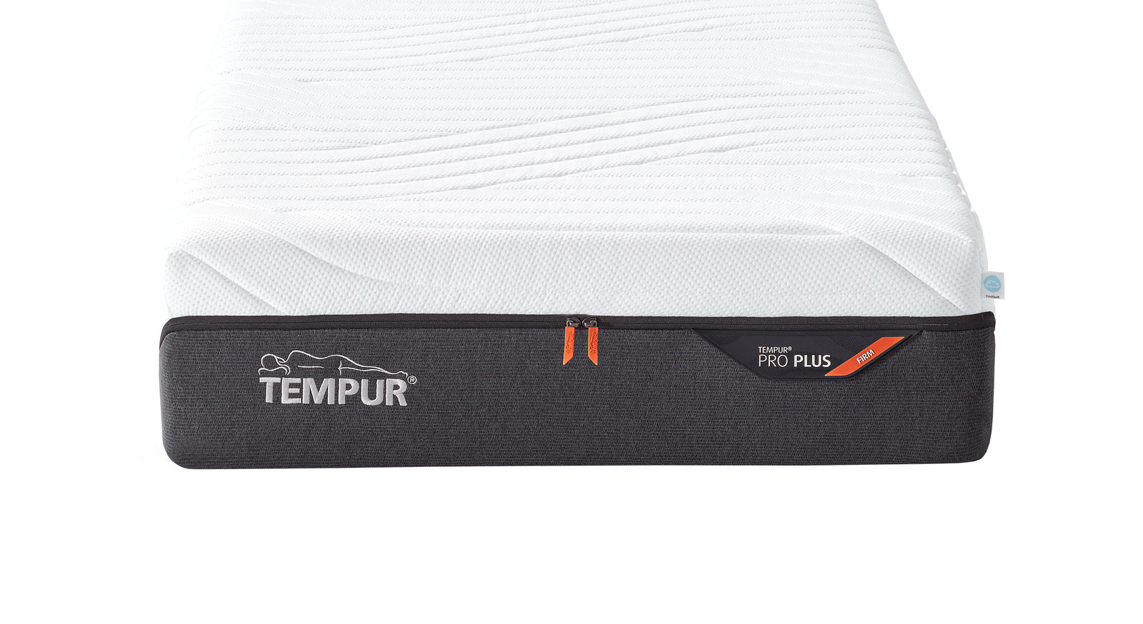 Die TEMPUR Pro® CoolQuilt Matratze "Firm Plus" ist bis zu 140 kg belastbar und für alle Schlafpositionen geeignet.