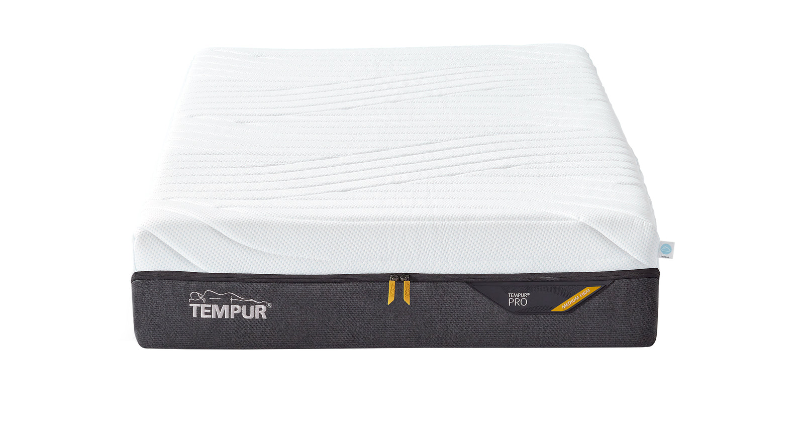 Die TEMPUR Pro® CoolQuilt Matratze "Medium Firm Plus" ist mit einem besonders anpassungsfähigen Kern aus Kaltschaum und Viscoschaum ausgestattet.
