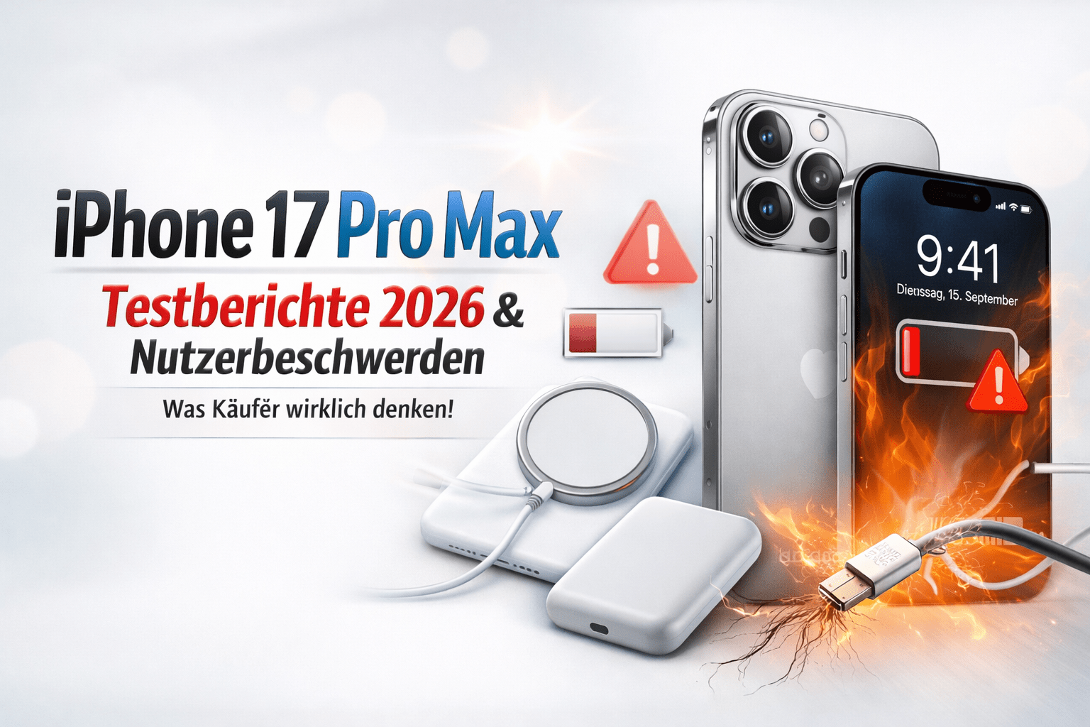 iPhone 17 Pro Max Testberichte 2026 – häufige Beschwerden und Nutzerfeedback