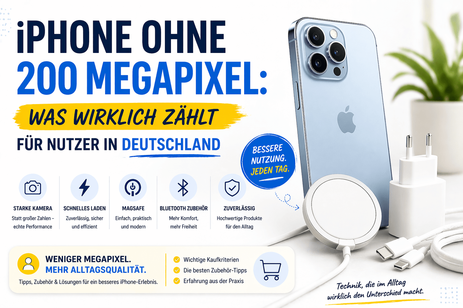 iPhone 200 Megapixel: Was bei der iPhone-Kamera wirklich zählt
