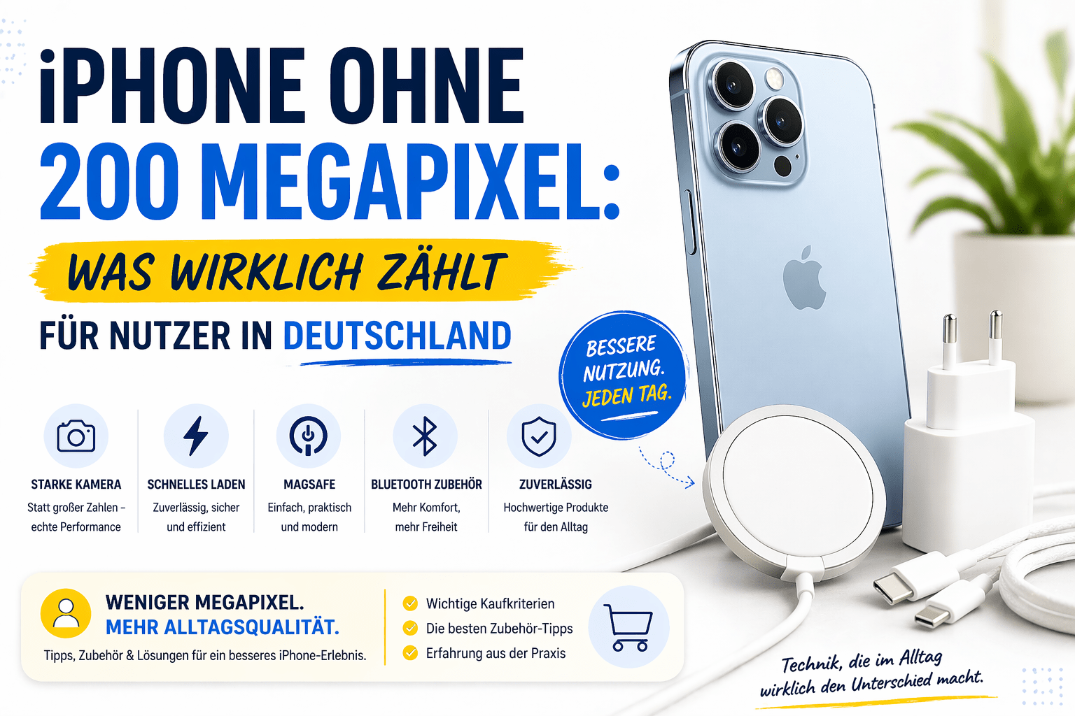 iPhone 200 Megapixel: Was bei der iPhone-Kamera wirklich zählt