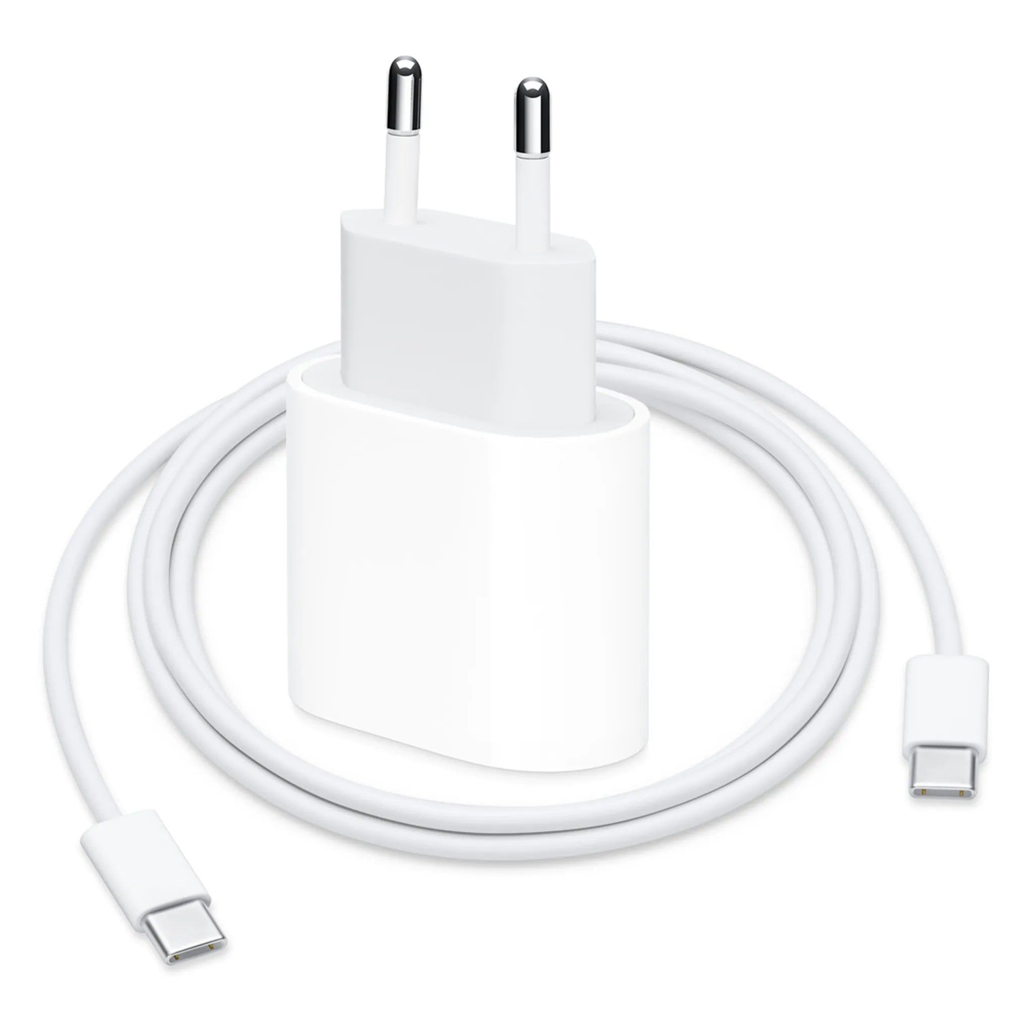 Apple 20W USB-C POWER ADAPTER + USB-C 60W NAAR LIGHTNING KABEL