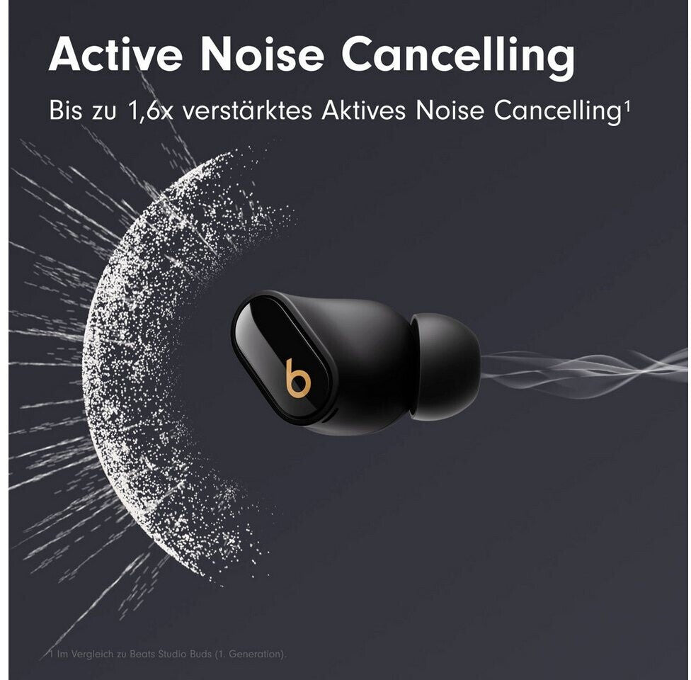 Beats By Dre Studio Buds + Zwart Goud