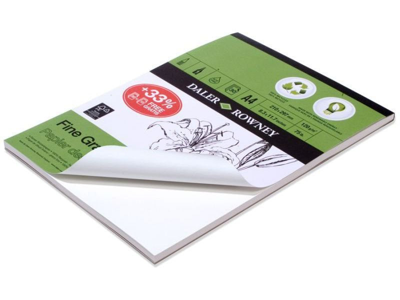 Daler-Rowney Zeichenblock Eco, 120 g/m²