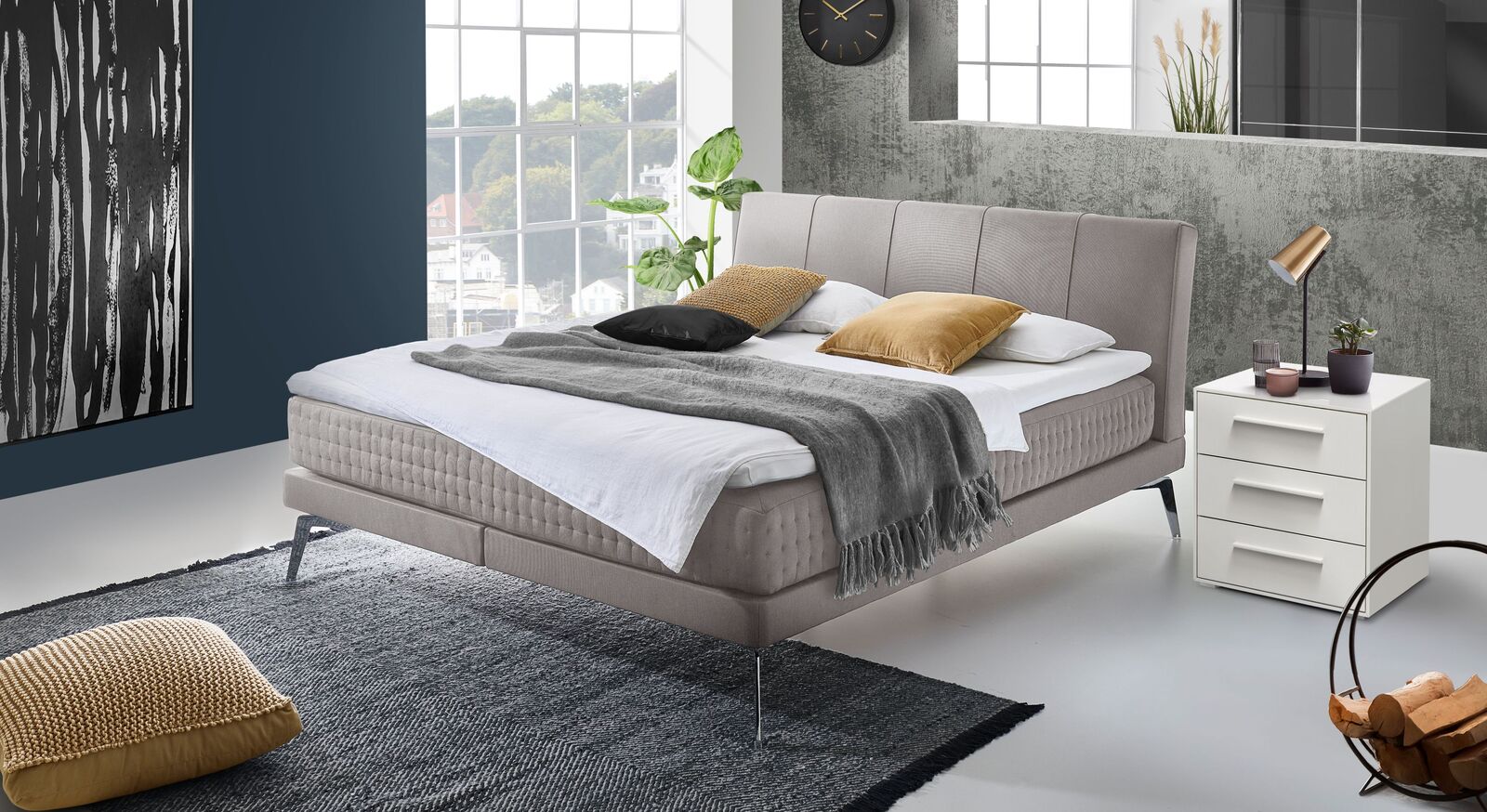 Boxspringbett "Elipsa"