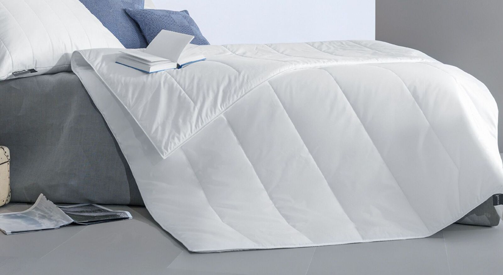Hoher Kuschelfaktor das ganze Jahr: die Centa-Star Markenfaser-Bettdecke "Vital Plus" normal mit innovativen TREVIRA-Hohlfasern.
