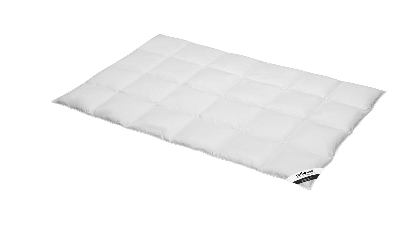 Die volumin&ouml;se Daunen-Bettdecke "orthowell Standard" warm schenkt Ihnen in kalten Wintern&auml;chten eine angenehme W&auml;rme.