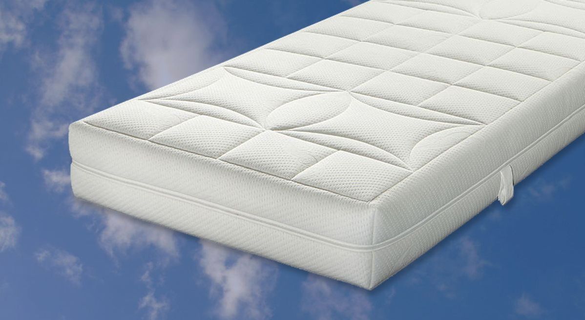 Diese Taschenfederkern-Matratze "Jupiter" st&uuml;tzt Ihre Wirbels&auml;ule in R&uuml;ckenlage optimal.