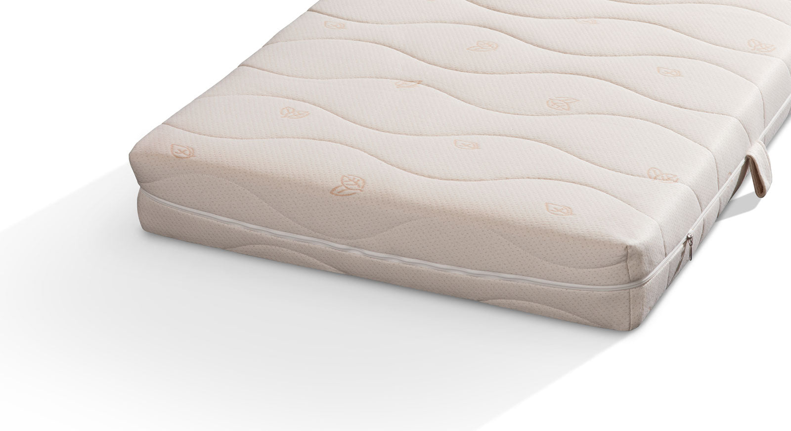 Die Naturlatex-Matratze "orthowell bio XXL" bietet mittelweichen Liegekomfort f&uuml;r Personen bis 160 kg.
