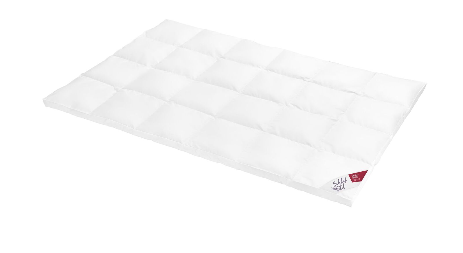 Die extra warme SCHLAFSTIL Daunen-Bettdecke "D500" bietet Ihnen in eisigen Wintern&auml;chten ein kuscheliges Schlaferlebnis.