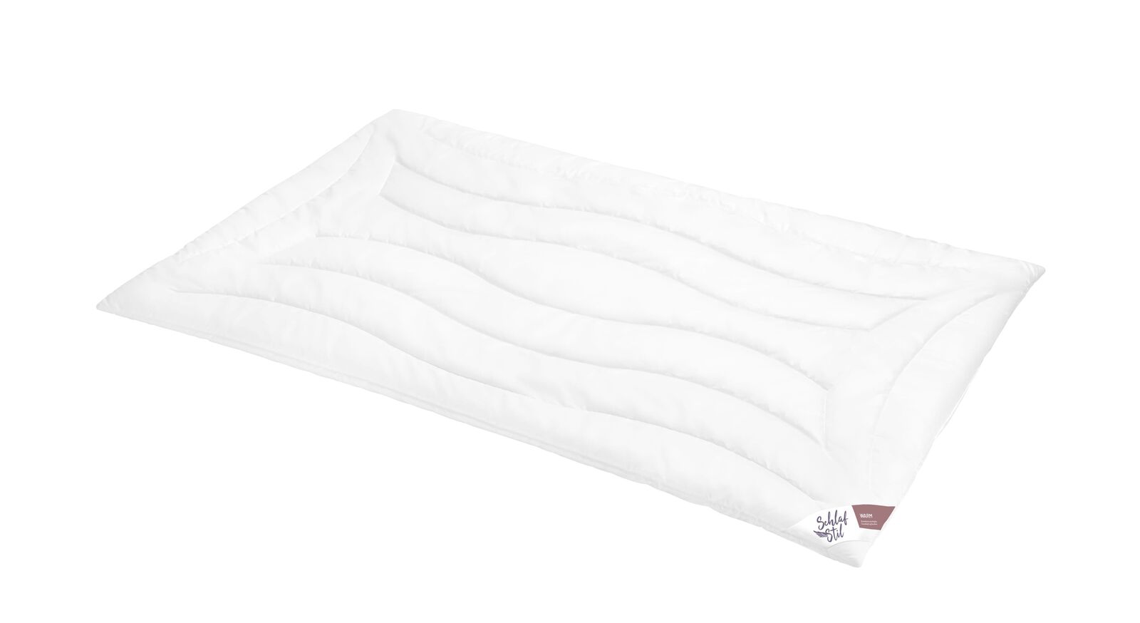 Die hochwertige SCHLAFSTIL Markenfaser-Bettdecke "F300" warm eignet sich hervorragend als Winter-Zudecke bei normalem W&auml;rmebedarf.
