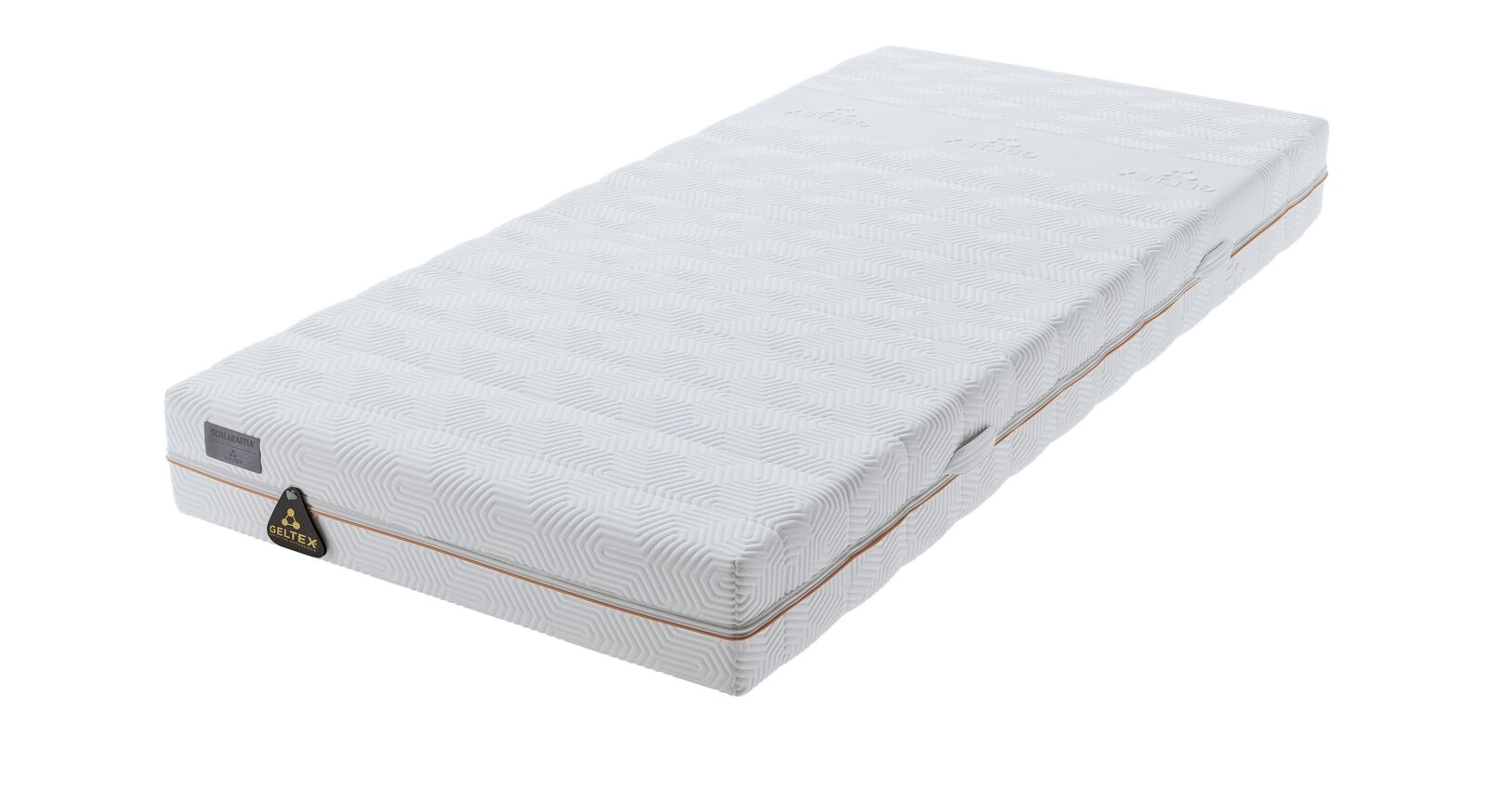 Der atmungsaktive Bezug ist aus recyceltem Polyester gefertigt und bei 60 °C waschbar.