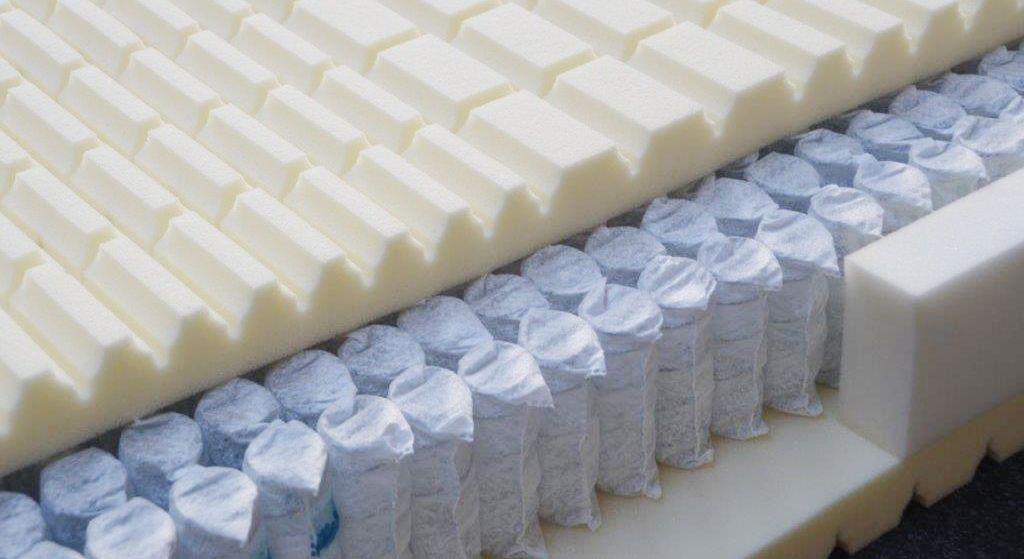 Dank eines ummantelten 7-Zonen-Taschenfederkerns eignet sich die Matratze optimal f&uuml;r Seitenschl&auml;fer.