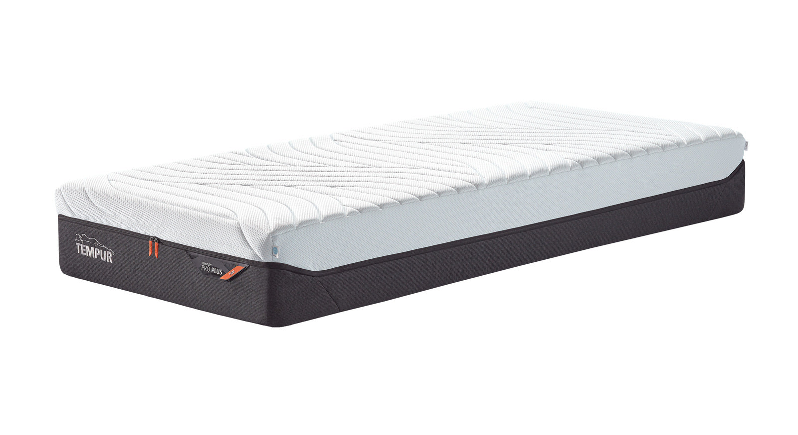 Die luxuri&ouml;se TEMPUR Pro® CoolQuilt Matratze "Firm Plus" ist 28 cm hoch und bietet ein festes Liegegef&uuml;hl bei optimaler Druckentlastung.