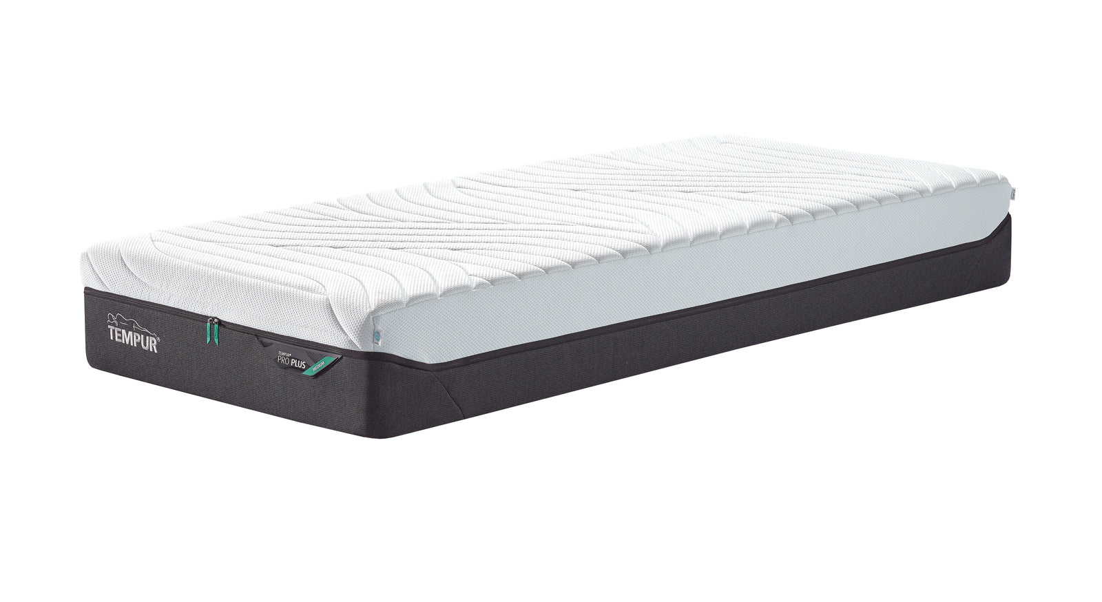 Die TEMPUR Pro® CoolQuilt Matratze "Medium Plus" l&auml;sst Sie angenehm einsinken und hat dennoch eine optimal st&uuml;tzende Wirkung.