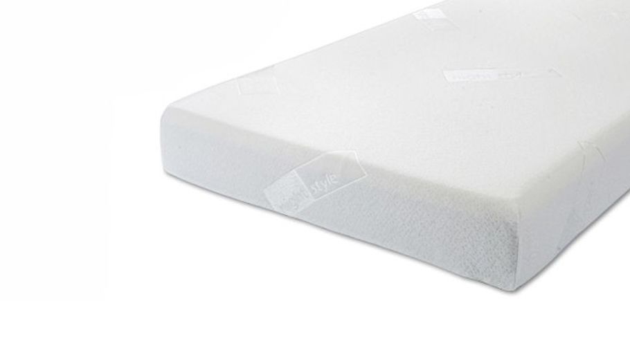 Visco-Matratze "Clever Sleep Pur" mit Kombi-Kern bestehend aus Visco-Schaum und Kaltschaum.
